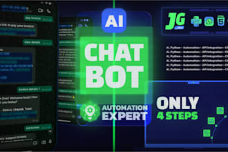 create an ai powered whatsapp chatbot