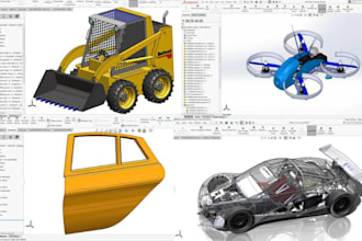 3d cad fusion 360 2d drawing 3d hard surface solidworks model autocad inventor