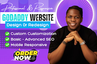 design godaddy website development godaddy website redesign godaddy website SEO