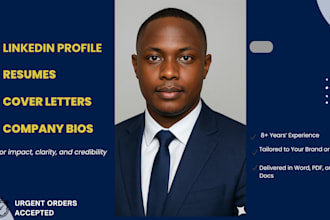 write linkedin profiles, company bios, business overviews, and brand stories