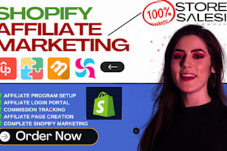 setup shopify store collab app uppromote goaffpro refersion affiliate marketing