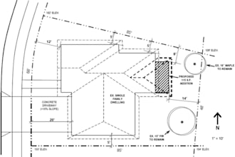 draw plot plan, site plan, lot subdivision, and site map for city permit