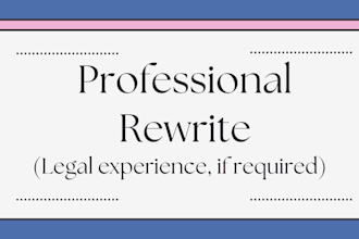 professionally rewrite your blog post article email or any document