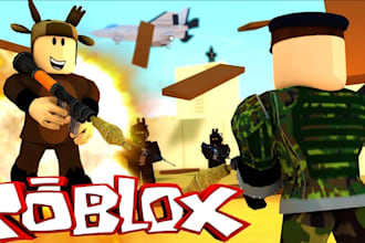 develop a roblox full game with script assets, lua scripter, models and editing