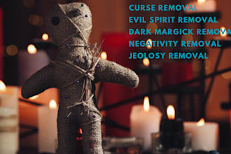 remove any curse or negative energy, evil spirit, cleansing you