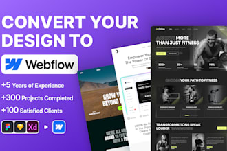 build responsive webflow websites or turn figma designs into webflow