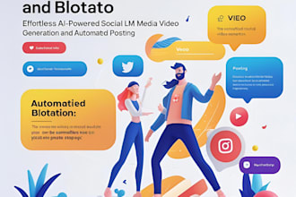 auto generate and post ai videos to social media using veo3 and blotato
