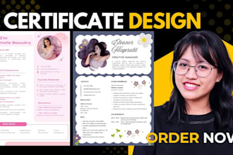do executive graphic CV design CV editing CV template CV review  canva carousel