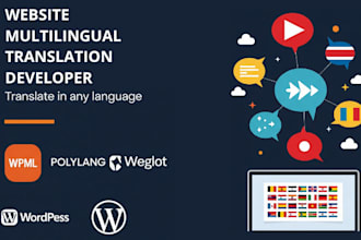 translate wordpress website into multilingual using plugins