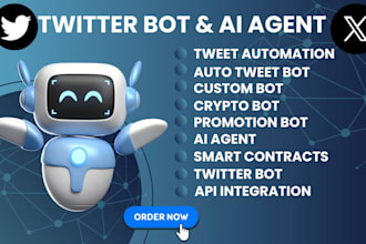 build custom twitter bot ai agent with chatgpt and grok automation