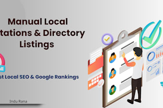 manually list your business in local citations and directories