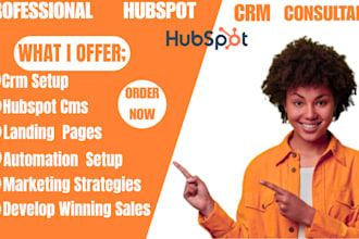 setup hubspot marketing zoho crm automation gohighlevel website pipedrive