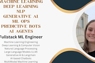 do machine learning, deep learning, nlp, generative ai, mlops projects
