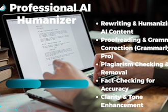 proofread humanize ai rewrite ai content