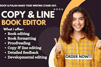 line edit literary fiction, self help, proofread biography, urban fantasy, cozy