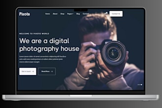 build photography website wedding photography, event, portfolio business website