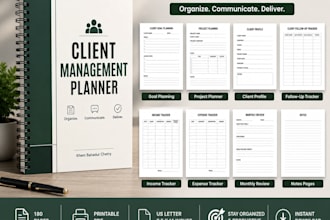 design printable digital planners and canva templates