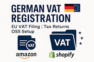 handle german vat registration, eu vat filing and full tax compliance
