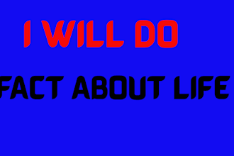 do lifestyle presentation and fact about life