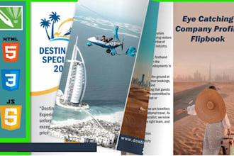 do design, company profile, ebook, profile flip book