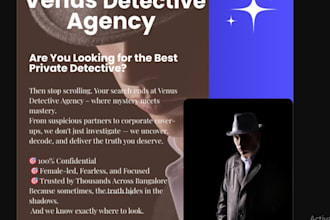 be investigator on any target, detective and osint expert