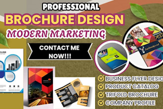 design pamphlet product catalog digital brochure or poster