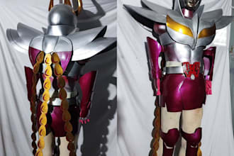 create full wearable cosplay 3d print helmet props sets from design to delivery