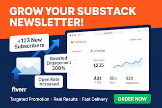 grow your substack subscribers, newsletter audience, and page engagement