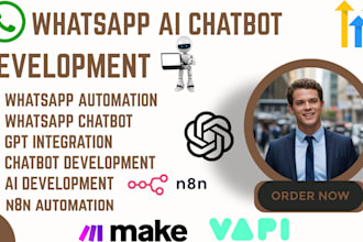 build whatsapp chatbot using ghl vapi llm botpress whatsapp automation api keys