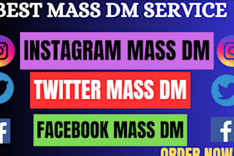 send organic mass facebook direct message telegram bulk message discord mass dm