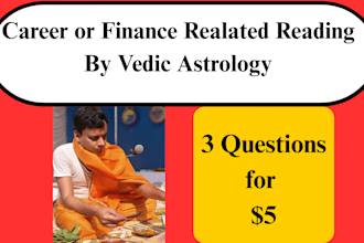 do career related psychic reading using vedic astrology