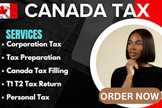 do your CPA  canada business tax and efile canada corporation and accounting