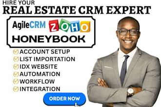 setup agile crm honeybook automation copper crm zoho crm salesforce integration