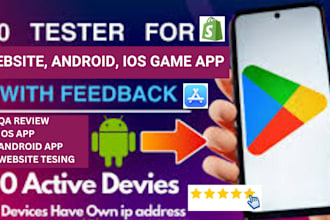 test and review your website or app usability game  ios app android app review