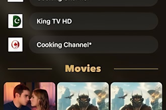 rebrand a premium IOS iptv app to the latest version, ibo, tivimate, xciptv