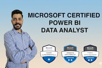 visualize your data using mircosoft power bi and  fabric to get hidden insights