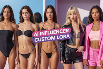 create hyper realistic ai influencer lora for sdxl or flux