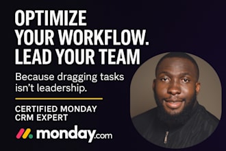 set up your monday crm workspace with boards, automation, and workflows