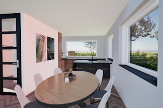 create interior and exterior 3d renders