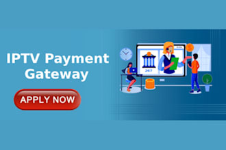build a iptv website with SEO, redirection,  iptv payment  gateway integration