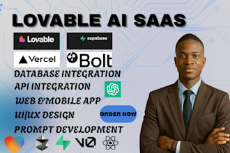 develop fix lovable saas mvp ai web app supabase lovable dev bolt new vercel v0