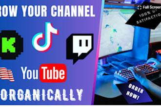 do kick and twitch promotion for streams and followers grow