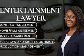 draft custom entertainment contract agreement for film music artist and more