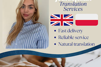 translate from polish to english and english to polish