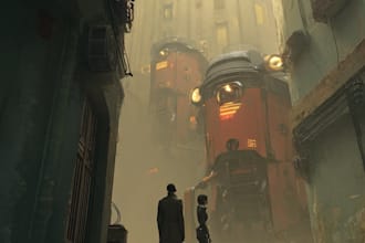 sci fi illustration and sci fi art