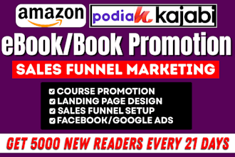 do amazon kindle book promotion, fantasy, horror, romance ebook sales marketing