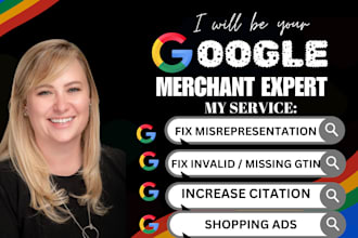 fix google merchant center suspension fix misrepresentation fix gmc gtn