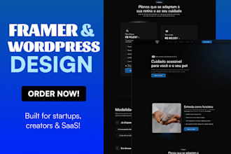 design and build a high converting landing page in framer
