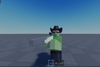 do roblox gun, gui system, combat system, roblox builder, roblox scripter