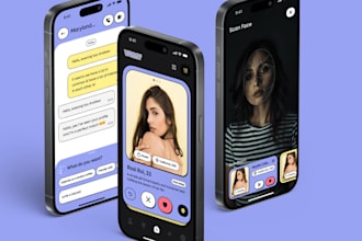 develop custom ai dating app, matchmaking app, tinder app